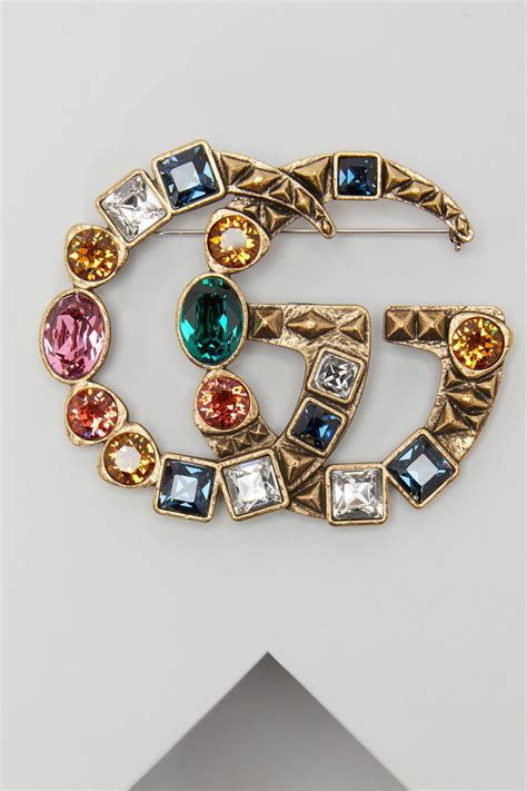 vintage gucci brooch|Gucci brooch men.